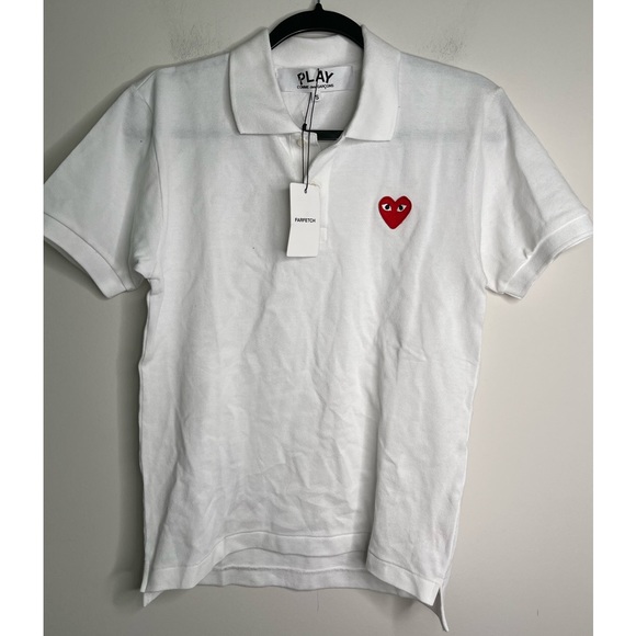 Comme des Garcons Play Men’s Polo Shirts - Picture 8 of 11